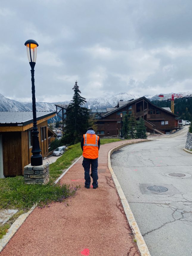 cartographie du réseau d'éclairage public