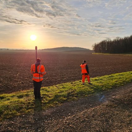 Detect réseaux 01 (Bourg-en-Bresse), vient de finir la détection des réseaux BT et HTA pour notre client le RSE