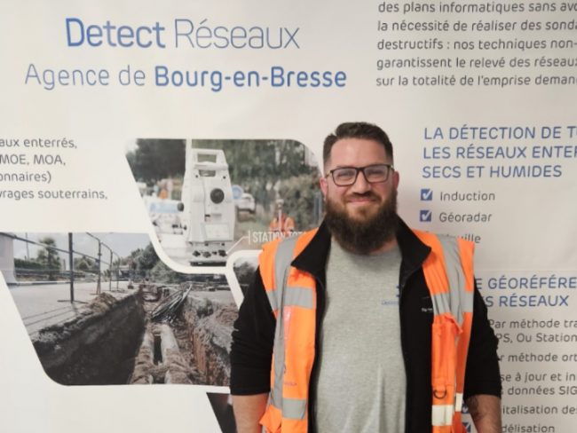 Un nouveau collaborateur Detect Réseaux dans l'Ain