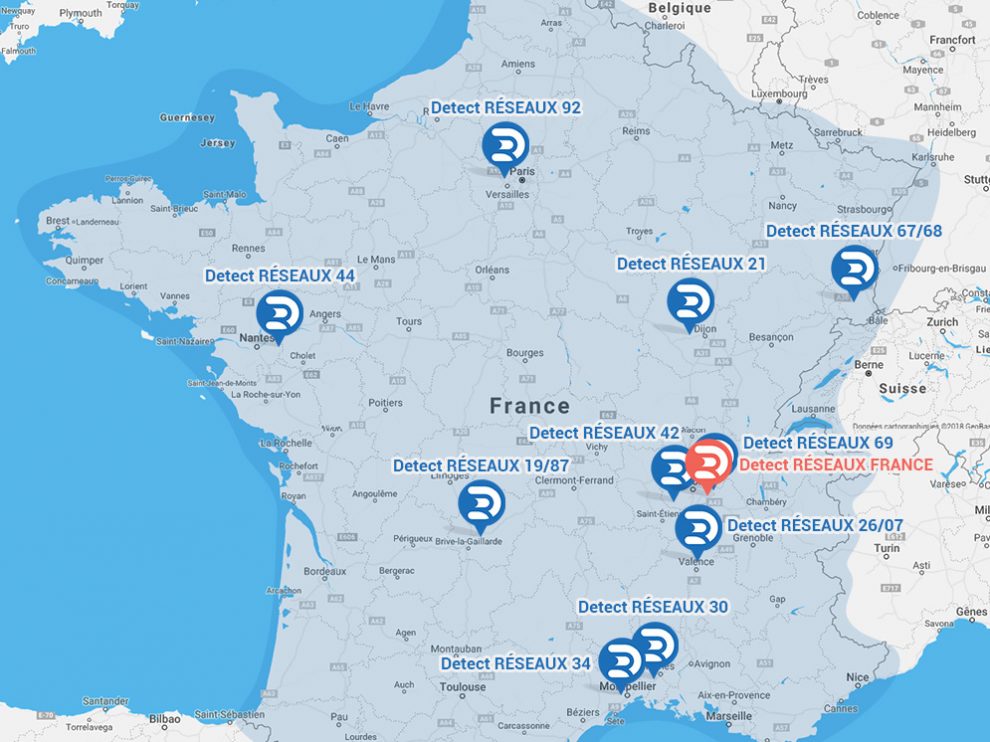CARTE – Detect Réseaux maintenant à Valence Detect Réseaux maintenant à Valence