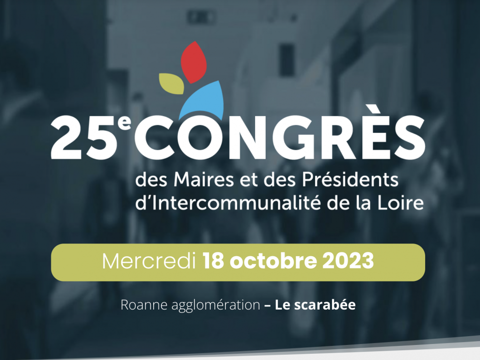 DR 42 et DR 26/07 participent au Salon des Maires de la Loire le 18 octobre
