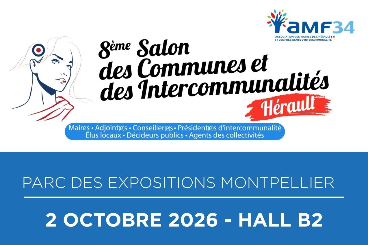Detect Réseaux 34 participe au Salon des Maires de l'Hérault le 2 octobre 2026
