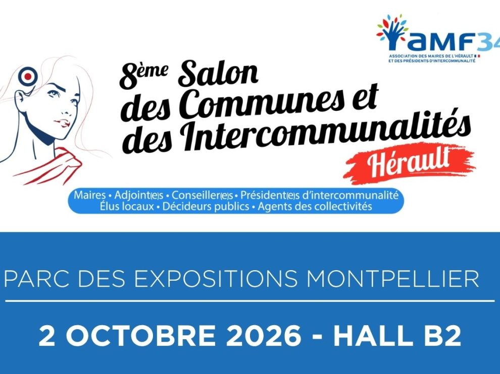 Detect Réseaux 34 participe au Salon des Maires de l'Hérault le 2 octobre 2026