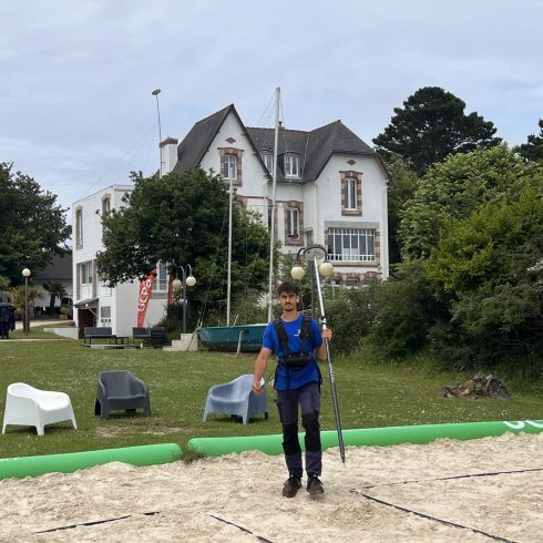 Détection et marquage des réseaux enterrés à l'UCPA de Bénodet