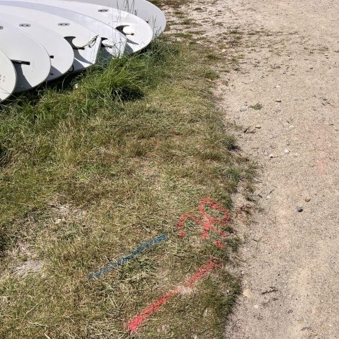 Détection et marquage des réseaux enterrés à l'UCPA de Bénodet