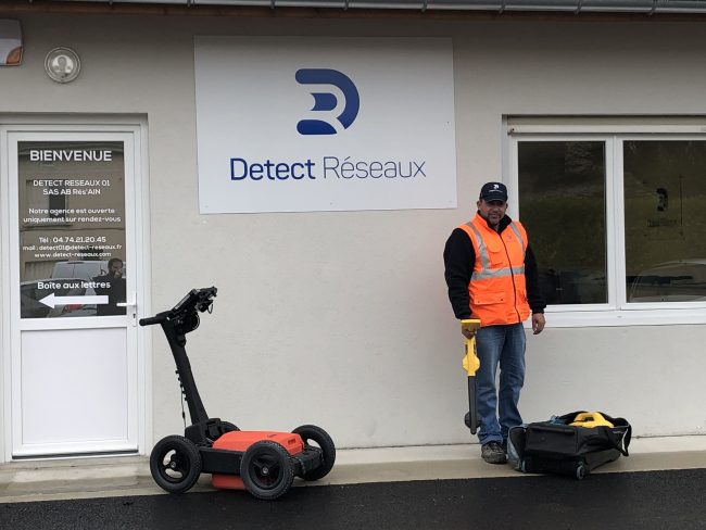 Détection de réseaux dans l'Ain à Bourg-en-Bresse