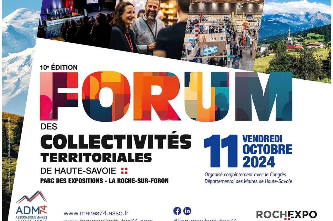 10e édition du Forum des Collectivités Territoriales de Haute-Savoie