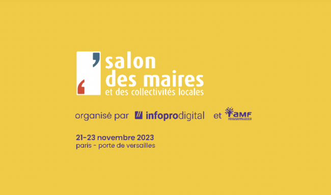 Détect Réseaux sera au Salon des Maires et des Collectivités Locales à Paris du 21 au 23/11 !