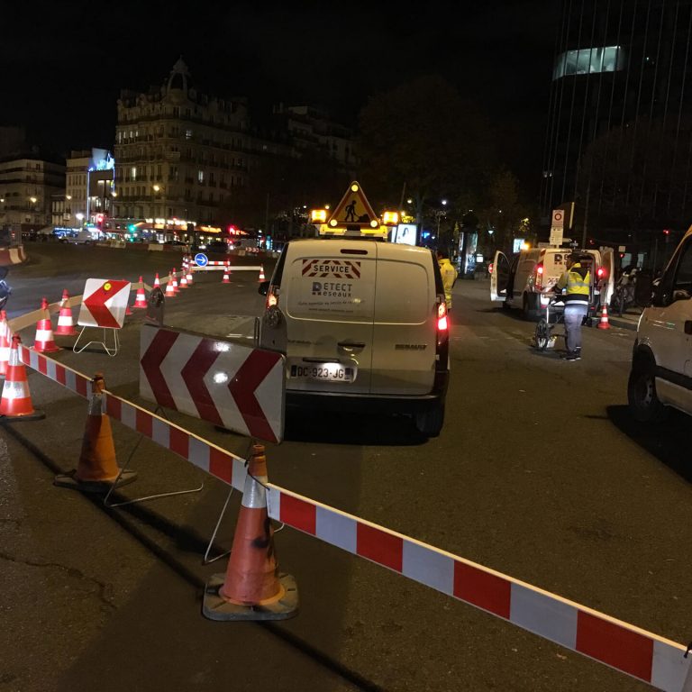 Extension du Tram T3 Paris par Detect Réseaux