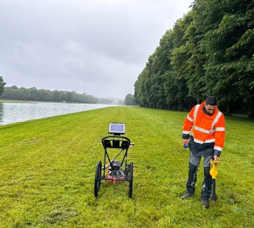Détection de réseaux au Chateau de Versailles