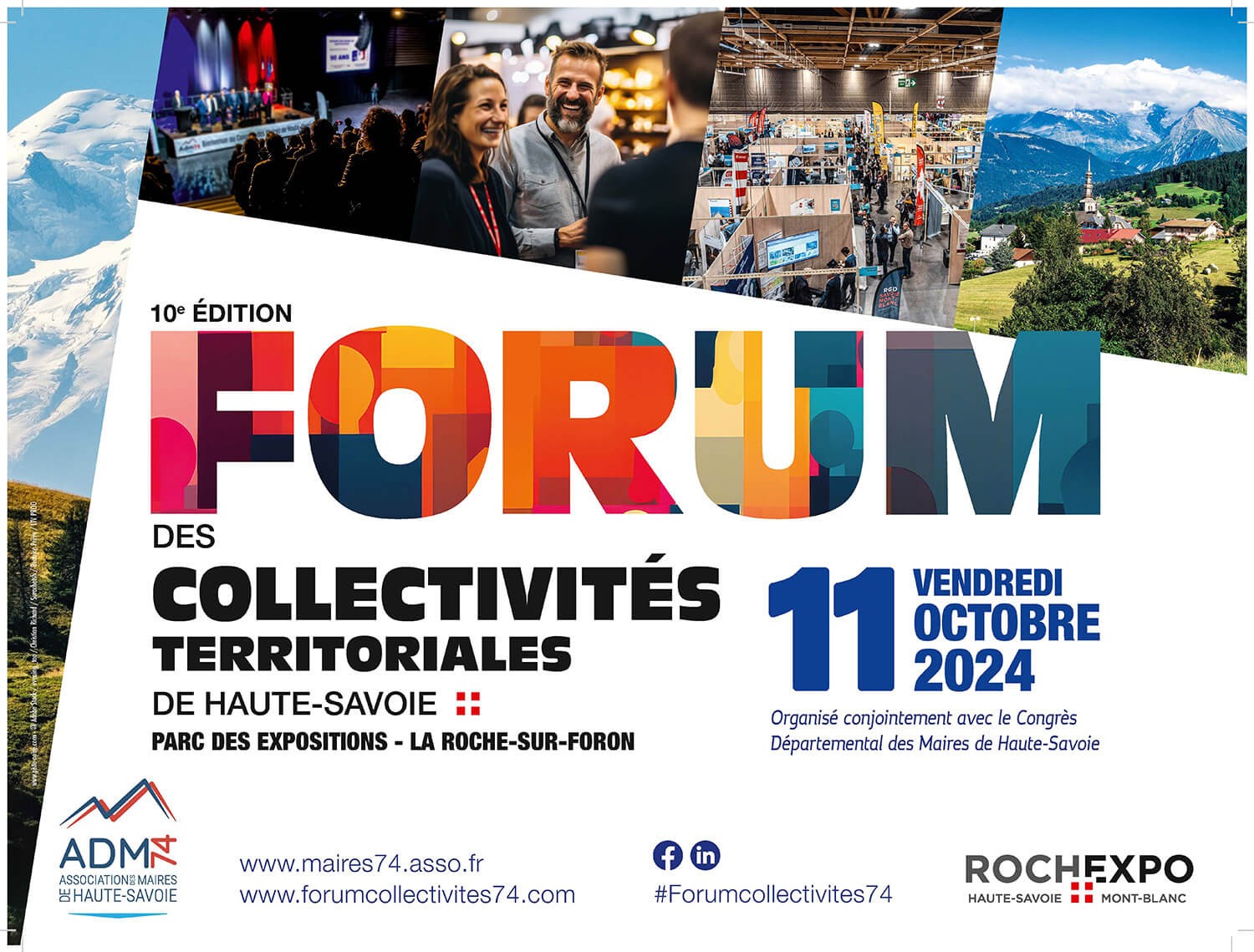 10e édition du Forum des Collectivités Territoriales de Haute-Savoie